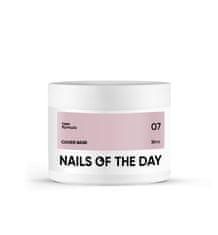 shumee NAILSOFTHEDAY Cover base NEW 07 - polprozorna podlaga v barvi latte kave, 30 ml