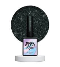 shumee NAILSOFTHENIGHT Mohito - temno zelen hibridni lak za nohte z odsevnimi delci, 10 ml