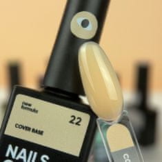 shumee NAILSOFTHEDAY Cover base NEW 22 - polprozorna marelična hibridna podlaga, 10 ml