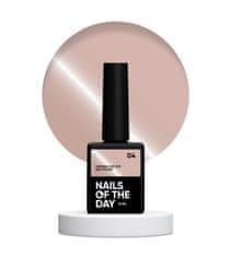 shumee NAILSOFTHEDAY Korean cat eye 04 - bež hibridni lak za nohte z učinkom "cat eye", 10 ml