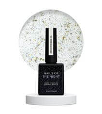 shumee NAILSOFTHENIGHT Reflective base 04 - hibridna podlaga z ""flash"" učinkom z bež-mlečnimi bleščicami, 10 ml