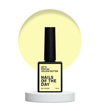 shumee NAILSOFTHEDAY Let's special Yellow butter - pastelno rumen hibridni lak za nohte, 10 ml