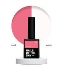 shumee NAILSOFTHEDAY Termo base 02 - termo baza (nežna roza/mlečna), 10 ml