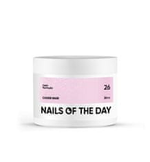 shumee NAILSOFTHEDAY Cover base NEW 26 - polprozorna nežno roza podlaga s srebrnimi delci, 30 ml