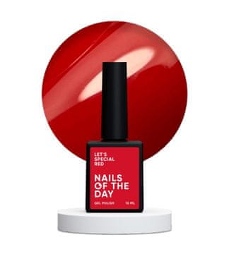 shumee NAILSOFTHEDAY Let's special Red - hibridni lak za nohte, 10 ml