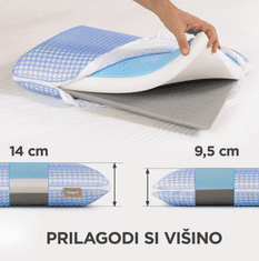 Vitapur MemoElite Memory vzglavnik, 40 x 60 cm