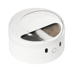 F03 pametni dozirnik hrane RFID s prepoznavo obraza, bel