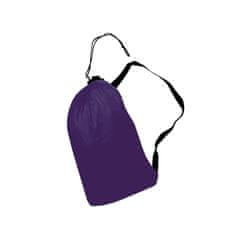 Aga Napihljiva vreča LAZY BAG 230x70 cm Črna/Vijolična