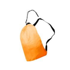 Aga Napihljiva vreča LAZY BAG 230x70 cm Črna/Oranžna
