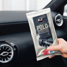 K2 Matirni vlažilni robčki za armaturno ploščo (K2 POLO MATT WIPES)