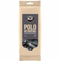 K2 Matirni vlažilni robčki za armaturno ploščo (K2 POLO MATT WIPES)