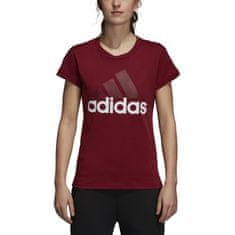 Adidas Majice bordo rdeča XS Essentials Logo