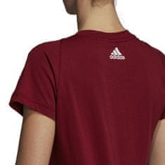 Adidas Majice bordo rdeča XS Essentials Logo