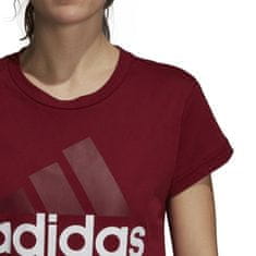 Adidas Majice bordo rdeča XS Essentials Logo