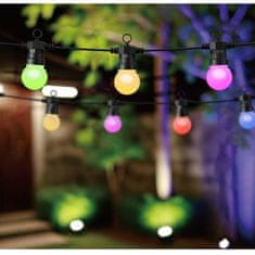 WOOX R5195 Smart Party String Wi-Fi 9m + 3,3m kabel RGB LED okrasitev trak