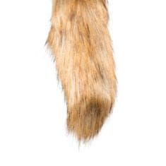 Easytoys Analni čep Fox Tail No. 2, srebrn