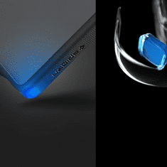 Spigen Capella MagSafe silikonski ovitek za Samsung Galaxy S25 Ultra 5G - črno prozoren