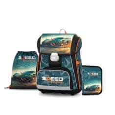 Oxybag Šolski komplet 3 kosi Premium - Avto