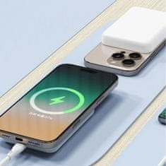 DUDAO K26S MagSafe Power Bank 5000mAh USB / USB-C 20W, belo