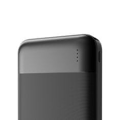 DUDAO K18-1W Power Bank 10000mAh USB / USB-C / Micro USB 10W, črna