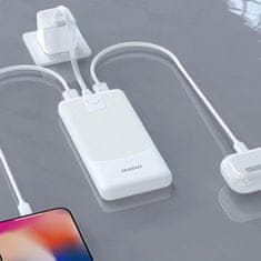 DUDAO K10Pro Power Bank 20000mAh 2x USB 2.4A, belo