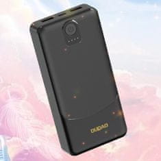 DUDAO K10Pro Power Bank 20000mAh 2x USB 2.4A, črna