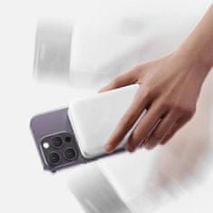 DUDAO K26 MagSafe Power Bank 10000mAh USB / USB-C 20W, belo