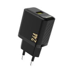 DUDAO A27P GaN polnilnik USB-C 30W, črna