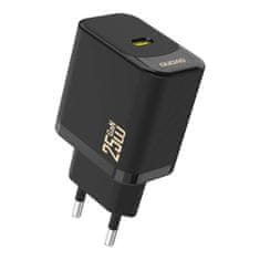 DUDAO A27 GaN polnilnik USB-C 25W, črna