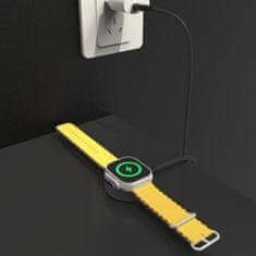 DUDAO A12C brezžični polnilnik za Apple Watch 2.5W 1.2m, črna