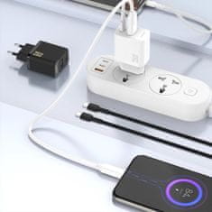 DUDAO A27 GaN polnilnik USB-C 25W, črna
