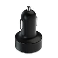 MG Four Port avto polnilec 2x USB-C / 2x USB 50W, črna
