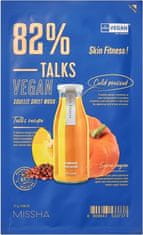 MISSHA Talks Vegan Squeeze Skin Fitness (listna maska) 27 g