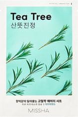 MISSHA Pomirjujoča maska za obraz s čajevcem (Airy Fit Sheet Mask) 19 g