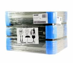 Triton kabinet zidni 12U 635 600x600 siv sestavljen
