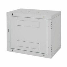 Triton kabinet zidni 18U 900 600x500 siv sestavljen perforirana vrata