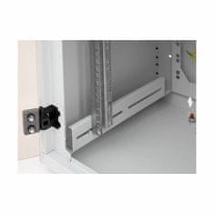 Triton kabinet zidni 18U 900 600x600 siv sestavljen