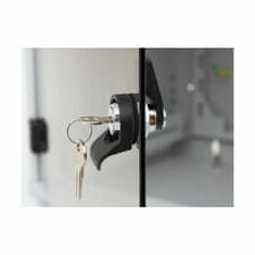 Triton kabinet zidni 18U 900 600x600 siv sestavljen