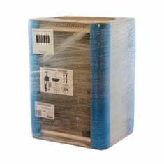 Triton kabinet zidni 18U 900 600x400 siv sestavljen