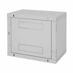 Triton kabinet zidni 18U 900 600x500 siv sestavljen perforirana vrata