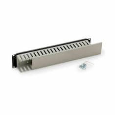 Triton organizator 2U rack s pokrovom enostranski črno/siv