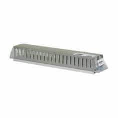 Triton organizator 2U rack s pokrovom enostranski siv