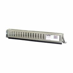 Triton organizator 1U rack s pokrovom - enostranski črno/siv