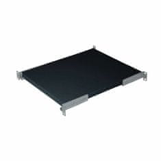Triton polica rack 1U 450mm - 150kg črna