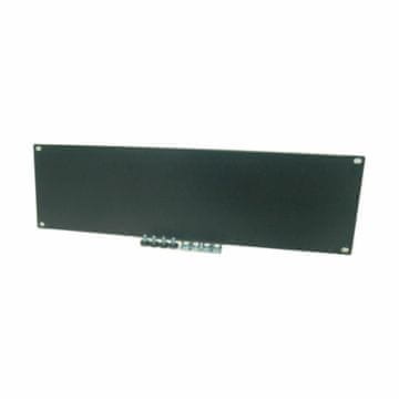 Triton slepi panel 3U rack črn