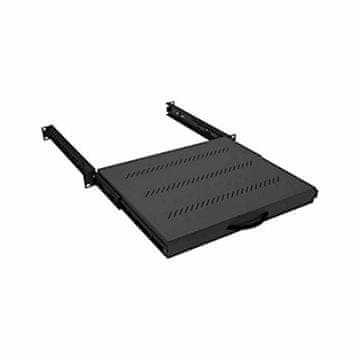 Triton polica rack izvlečna 350mm - 30kg črna