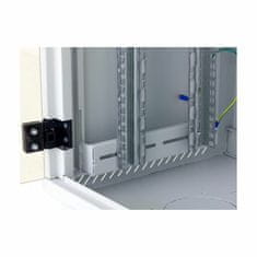 Triton kabinet zidni 12U 635 600x400 siv sestavljen snemljive stranice