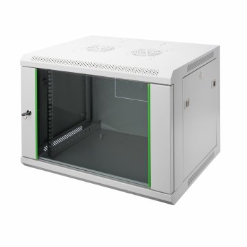 Digitus zidni kabinet 12U 638 600x450 siv sestavljen DN-19 12-U-EC