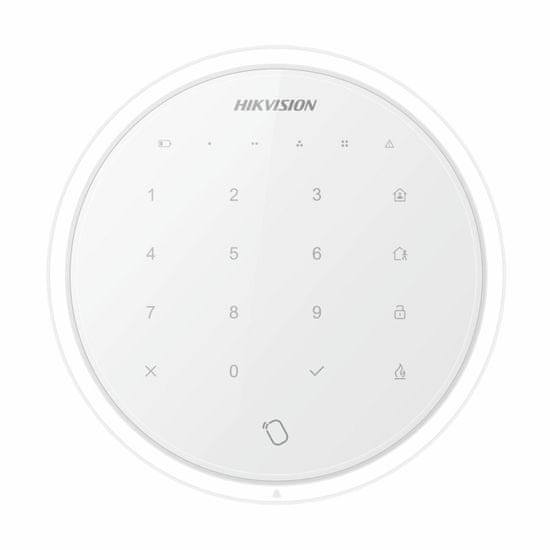 Hikvision pametna tipkovnica RFID bela brezžična DS-PKA-WLM-868