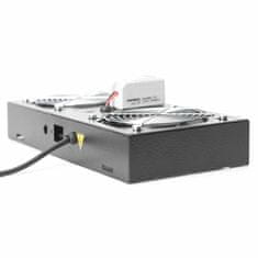 Digitus hladilna enota 2x ventilator s termostatom črna DN-19 FAN-2-WM-T-SW